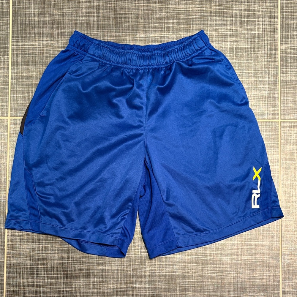 RLX Ralph Lauren Vibrant Blue Athletic Shorts